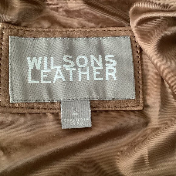 Vintage Wilson 1985 leather jacket size L - Picture 3 of 14
